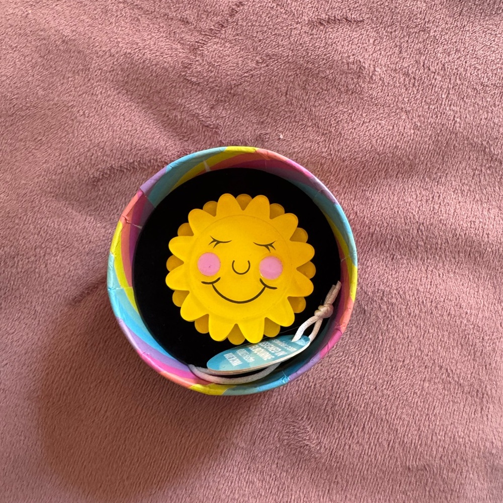 Happy Sun brooch by Erstwilder